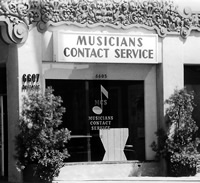 Musician's Contact Office, circa 1973 Musician's Contact Office, circa 1973